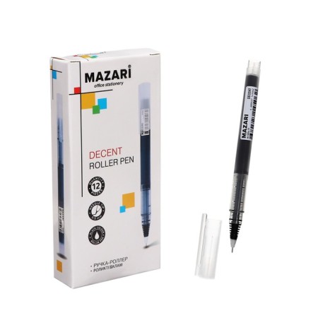 Mazari decent, black, black, 0.5 mm, cardboard packaging