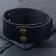 Bracelet-cooker "Kolovrat" the sun, black color with black gold, 23 cm