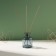 Diffuser for essential oils "bottle" 50 ml transparent green 4.8x4.8x7 cm