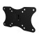 Le’ster LST-210.01 bracket, for TV, fixed, 10-50 ", 21 mm from the wall, black