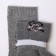 Socks male terry, gray color, size 25-27