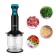 KitFort KT-3041-3, 350 W, 2 speeds, black and turquoise