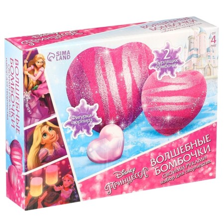 Set for creativity "Magic bombs with your own hands", princesses, Rapunzel-2