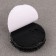 Velcro adhesive base "Circle", set 55 pcs., Size 1 pc: 1.5 cm, black color