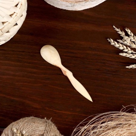 Spoon "Coffee", juniper, 3x14 cm-2