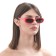 Sunscreen glasses, pipe 13.6 cm, width 14.3 cm, lens 5.3 x 3 cm