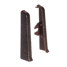 End (pair) for the skirting board of 85mm 