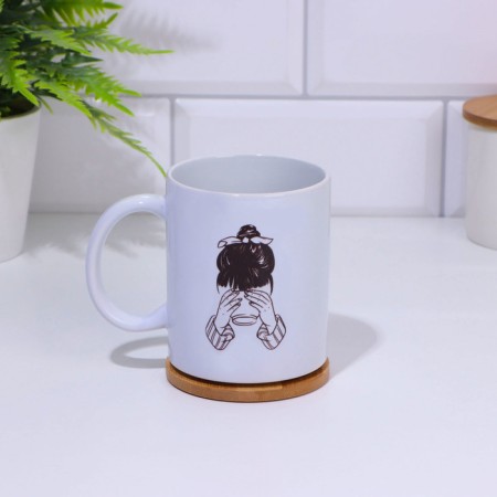 Sublimation mug "Cup of Depresso", with application-1