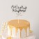 Topper for the cake "Happy Birthday!", 18 × 10.5 cm, silver color