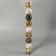 Set of balls Plastic D-6 cm, 9 pcs "Melody" orbit of disco elite gold, mix