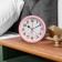 Watch-Budger table "Light awakening", D-15 cm, discrete move, on batteries