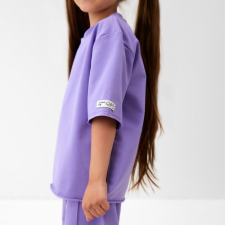 Children's T -shirt KAFTAN, p. 30 (98 - 104 cm), lilac