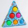 Gift set of developing balls "Blue Christmas tree", 6 pcs., New Year's gift packaging, crumb I