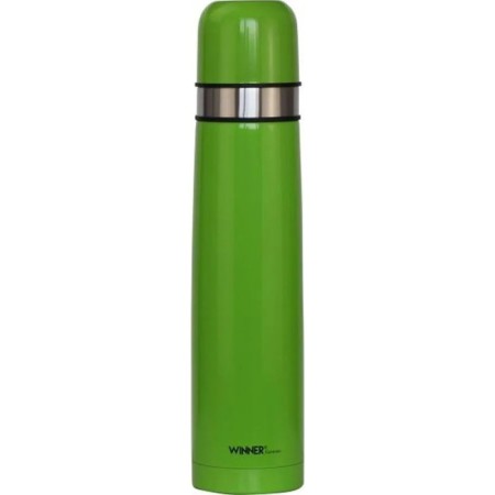 Thermos Winner WR-8226, metal, for hot and cold drinks, 1 liter