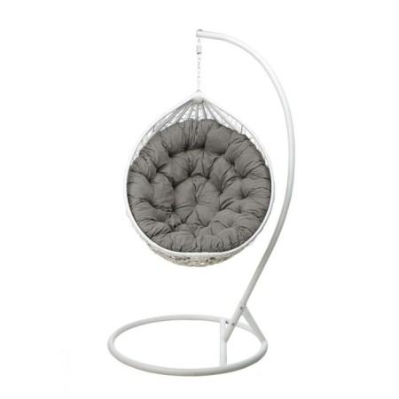 Pillow for swing "Tina", diameter 115 cm, color gray color-1