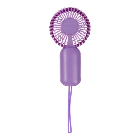 Portable fan YM88151, 250 mAh, 1 mode, charging cable, purple-2