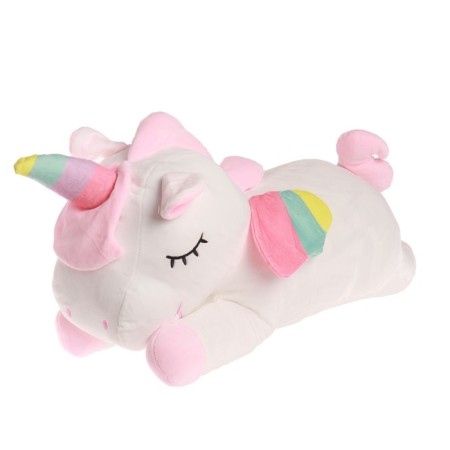 Soft toy "Unicorn", 70 cm, rainbow wings, Mix colors-2