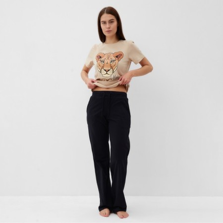 Female pajamas (T-shirt and trousers) KAFTAN "Lion" size 40-42-2