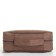Lightning cosmetic bag, brown color