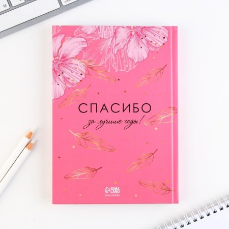 Set "Best Teacher": A5 Diary A5 160 sheets, planing 50 sheets and Plastic pen.-13