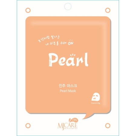 Fabric face mask On Pearl Mask with pearl extract, 22 g