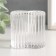 Glass of glass per 1 candle "Heart. Column" Transparent d = 2 cm 5.5x4.8x5.3 cm
