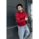 Jumper male ise, size 54, red color