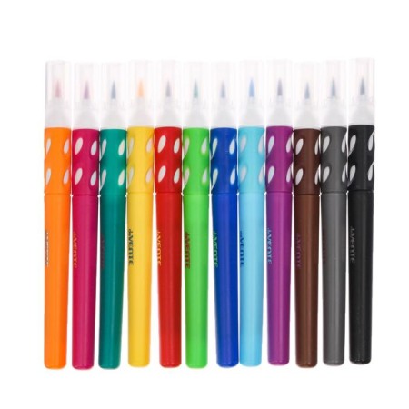 Street felt-tip pens 12 colors, Devente Trio Brush, ventilated cap-1