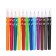Street felt-tip pens 12 colors, Devente Trio Brush, ventilated cap