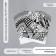 Scrapbooking "Hipster" density 180 grams set 10 pcs 15.5x17 cm
