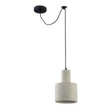 Suspension lamp Maytoni T439-PL-01-GR, 1HE27, 60W, 16x16x222 cm, black color