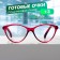 Ready glasses GA0183 (Color: C2 raspberry; diopter: + 3; Toning: no)