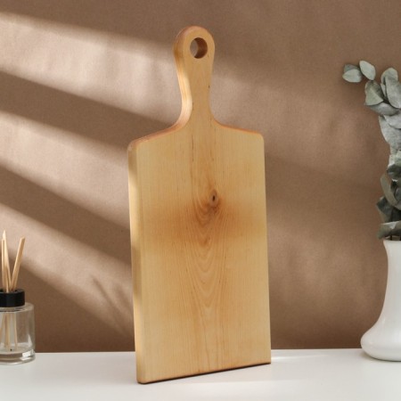 Groot board with ADELICA handle, 40 × 19 × 2.2 cm, covered with oil, whole birch-4