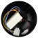 Decorative backlight LED 9W 3500k Black IP54 for interior, facades of buildings