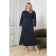 Women's dress, size 60, blue color