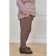 Female trousers, size 64, pink color