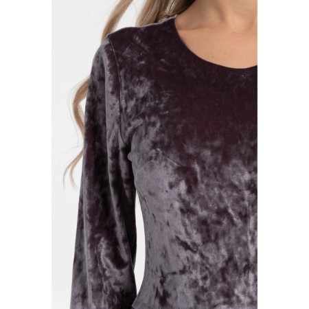 Women's dress, size 44, gray color-8