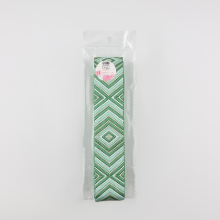 Belt belt 38mm*3 ± 0.1 m rhombus green au-2