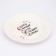 New Year. Ceramic plate "Give a fairy tale", 20 cm
