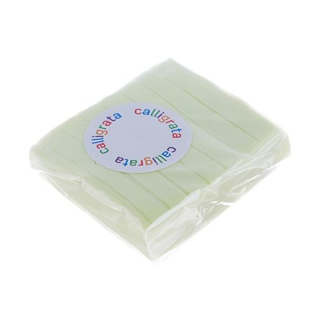 Polymer clay 50 grams "Calligrata" light green-1