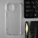 PERO case for Apple iPhone 15, silicone, transparent, reinforced