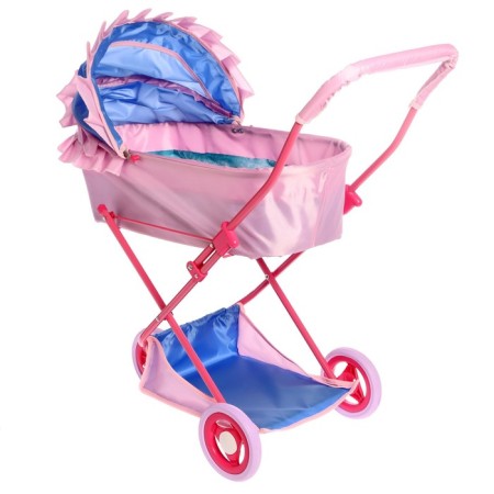 Puppet stroller No. 10, blue/lilac color-6