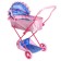 Puppet stroller No. 10, blue/lilac color