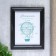 Photo frame plastic L-6 15x21 cm black (plastic screen)