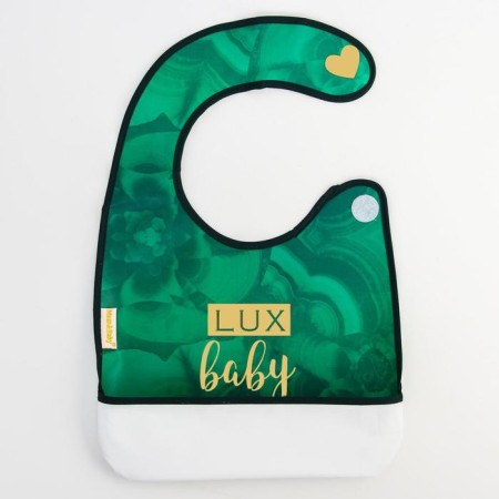 Bibling Babation "Luxury Baby" waterproof on Velcro, with a pocket-6