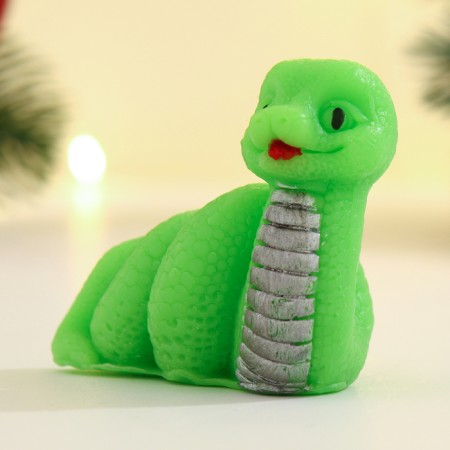 Figure soap "Snake Ice" Green, 50g-1