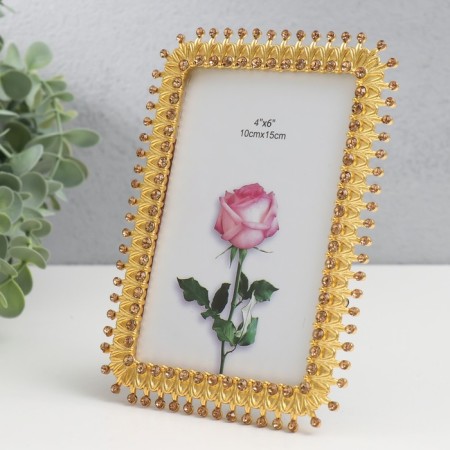 Photo frame Metal 10x15 cm "Golden Crown" 13x18 cm-1