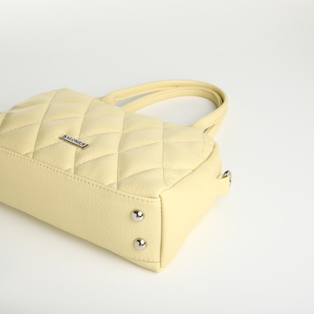 Women's bag with lightning, yellow color-5