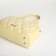 Women's bag with lightning, yellow color