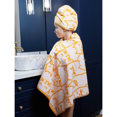 Trick Tensor Guten Morgen Kittens, 450 gr, size 70x130 cm, color orange color-5